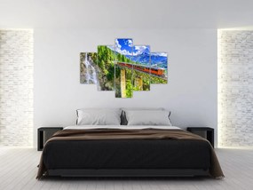 Tablou - Matterhorn, Zermatt, Valais, Elveția (150x105 cm)