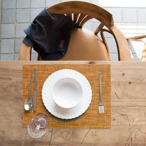 Șervet decorativ Tiseco Home Studio, 45 x 33 cm, maro