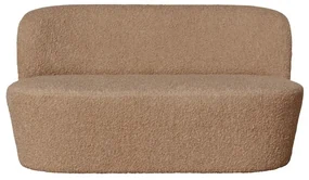 Canapea 2 locuri, stofa boucle, Birman