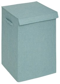 Cos rufe Concret albastru, poliester, 37 x 36.5 x H 60 cm, 74 litri, 2 compartimente