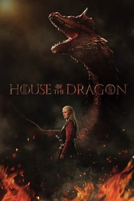 Poster de artă House of the Dragon - Daemon Targaryen, (26.7 x 40 cm)
