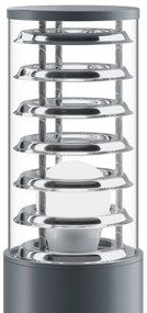 Stalp de exterior cu protectie IP54, Bronx gri H-79,6cm