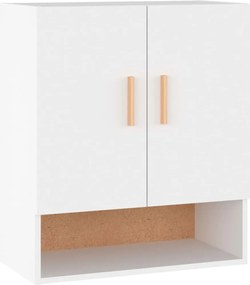 vidaXL Dulap de perete, alb, 60x31x70 cm, lemn compozit