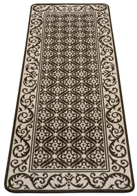 Covor de bucătărie Hanse Home Weave Romb, 70x180 cm, maro