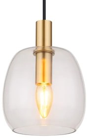 Lustră pe cablu GARRI 1xE14/40W/230V alamă Globo 15789HM