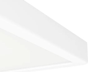 Eglo 901312-LED Plafonieră LED FUEVA, 10,5 W, 230 V, 2700/4000/6500 K, 22 x 22 cm, alb