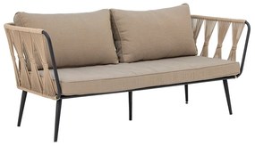 Canapea de grădină bej Pavone – Bloomingville