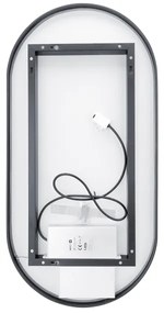 NIMCO ZPC 32002LVX-90-LED Oglindă de baie cu iluminare din spate 3000-6500K 80x40 cm IP44