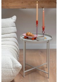 Măsuță auxiliară rotundă din metal ø 40 cm Meseta – Leitmotiv