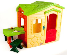 LITTLE TIKES - CASUTA PICNIC CU TERASA - CREM (LT17229)