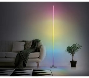 Lampadar LED RGB dimabil RAINBOW LED/18W/230V Wi-Fi Tuya Solight WO62 + telecomandă