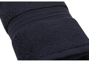 Prosop albastru închis din bumbac 30x50 cm Chicago – Foutastic