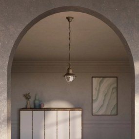 Lustra stil nautic din alama si sticla Al Mare