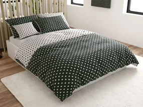 Lenjerie de pat din bumbac COLAM GREY gri Dimensiune lenjerie de pat: 70 x 90 cm | 140 x 220 cm