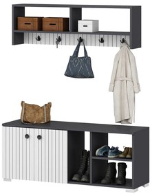 Mobilier Hol Vabite 1 (antracit + alb) . 1093908