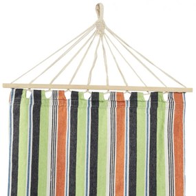 Hamac Orange&Green, Heinner, 200x80 cm, policoton, portocaliu/verde