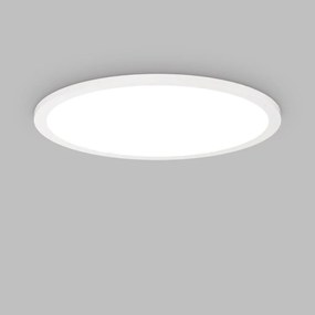 Plafoniera LED moderna Fly slim pl d45 4000k alba