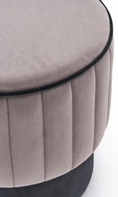 Taburet Rose Pouf Gri