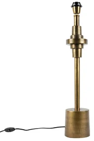 Lampă de masă Art Deco bronz fără abajur - Diverso
