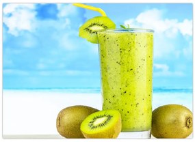 Tablou - smoothie kiwi (70x50 cm)