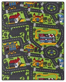 Covor pentru copii City life, 133 x 165 cm