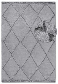Covor gri 200x280 cm Perrotin Light Grey – Elle Decoration