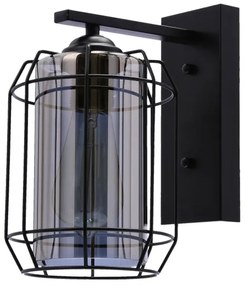Lampă de perete JONERA 1xE27/40W/230V negru