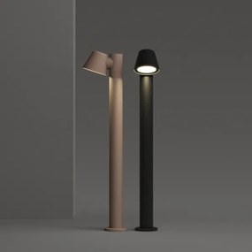 Ideal Lux - Lampă de exterior GAS 1xGU10/35W/230V 80 cm IP43 maro