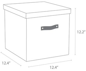 Cutie de depozitare cu capac Logan – Bigso Box of Sweden