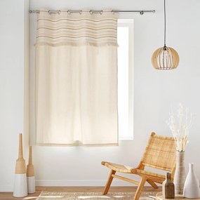 Draperie în culoare naturală 140x180 cm Atlas – douceur d'intérieur