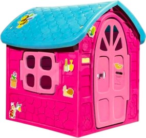 Casuta copii 120x113x111 cm Roz