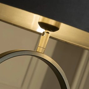 Lampadar/Lampa de podea decorativa Modish negru/gri