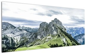Tablou - Crestele munților (120x50 cm)