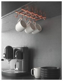 Suport de agățat pentru căni Metaltex, arămiu