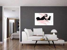 Tablou - Doamnă de modă (90x60 cm)