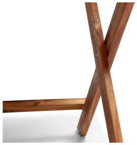 Masă de grădină din lemn de acacia Bonami Essentials Natur, 114 x 88 cm
