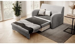 Canapea extensibila ARIO, 2 locuri, gri