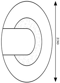 Aplica de perete LED ambiental Target