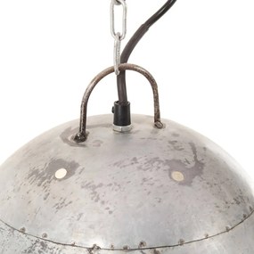 Lampa suspendata industriala 25 W, argintiu, 42 cm, E27, rotund Argintiu,    42 cm, 1, 1