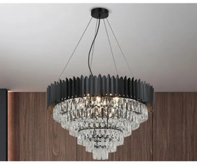 Brilagi - Lustră suspendată pe cablu CARLOS 11xE14/40W/230V Ø 80 cm