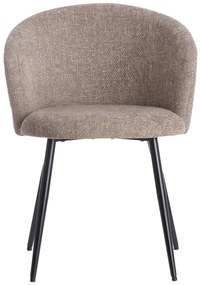 Set de scaune de sufragerie bej 2 buc. din metal Radaja – Light &amp; Living