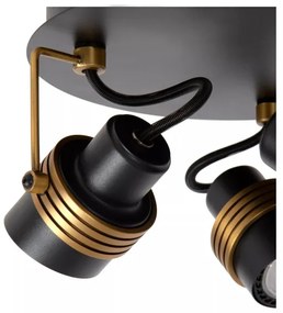 Spot Lucide 34944/13/30 TUNDRAN 3xGU10/5W/230V negru