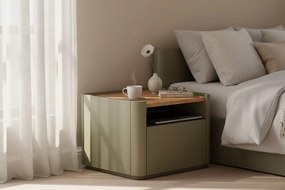 Noptieră Elivo 50 cm cu sertar - eucalipt / stejar baltic dune