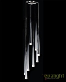 Lustra design modern Stylo 8 chrome