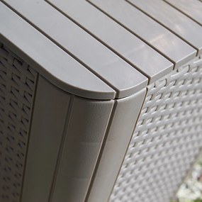 Masă de grădină din plastic Luzon pentru cappuccino