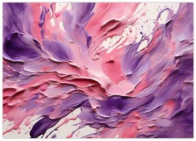 Tablou - Abstracție romantică (70x50 cm)