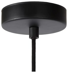 Lustră pe cablu MESH 1xE27/60W/230V neagră Lucide 78392/01/30