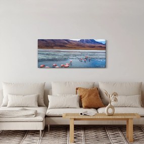 Tablou - Flamingo (120x50 cm)