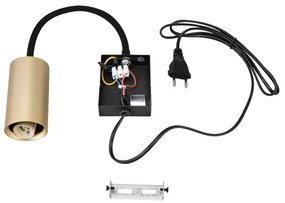 Lampă flexibilă de perete Brilagi SELE 1xGU10/30W/230V negru/auriu