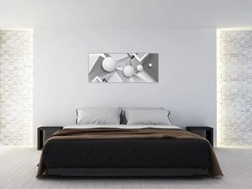 Tablou geometric abstract (120x50 cm)